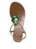 Giuseppe Zanotti Atlantide Thong Sandals - Brown - Thumbnail 3
