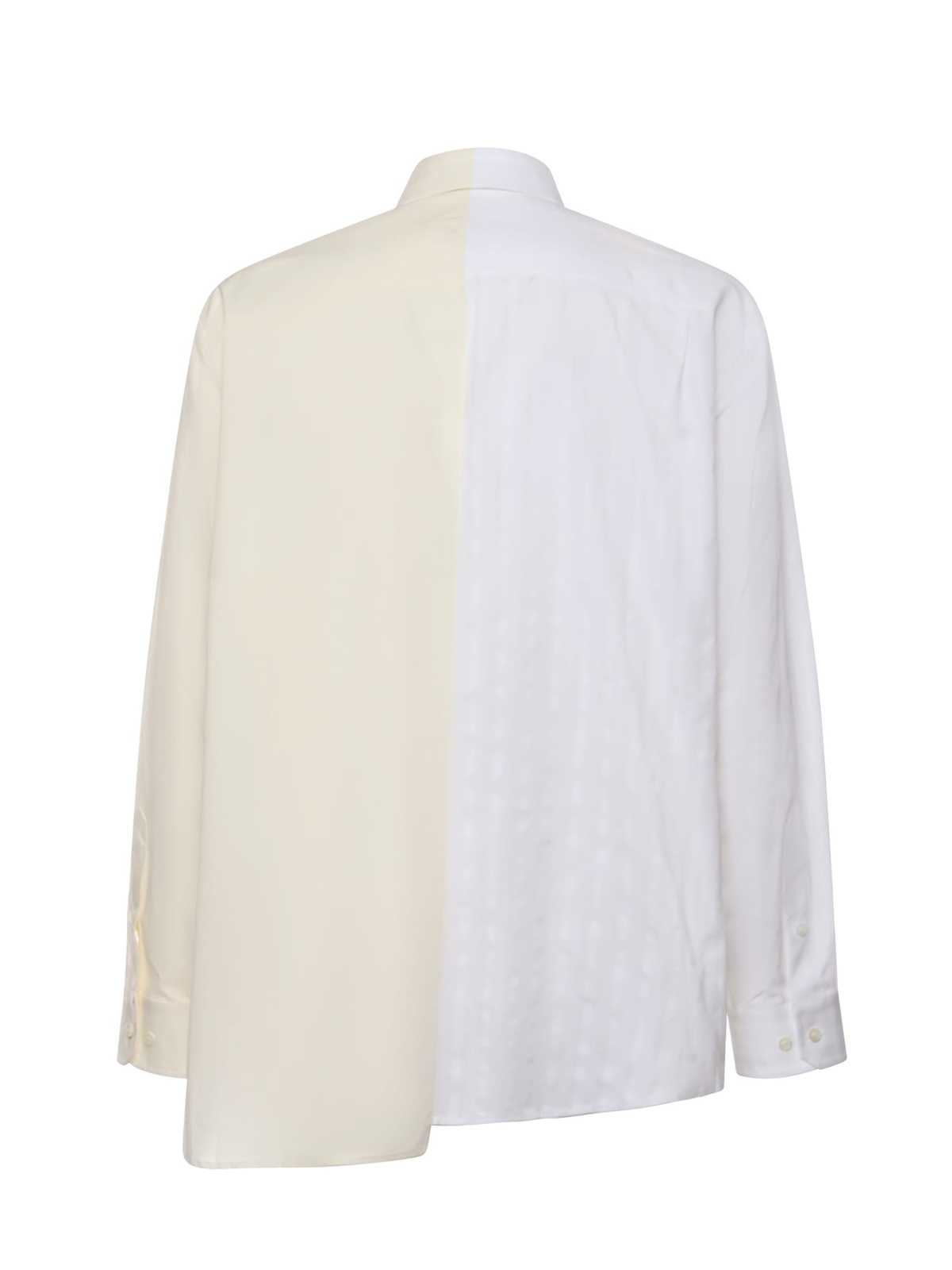 MM6 Maison Margiela Numeric Signature Mm6 Cotton Shirt - White - Image 3 of 3