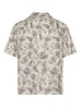 Golden Goose Printed Cotton Bowling Shirt - Dusty White / Black - Thumbnail 3
