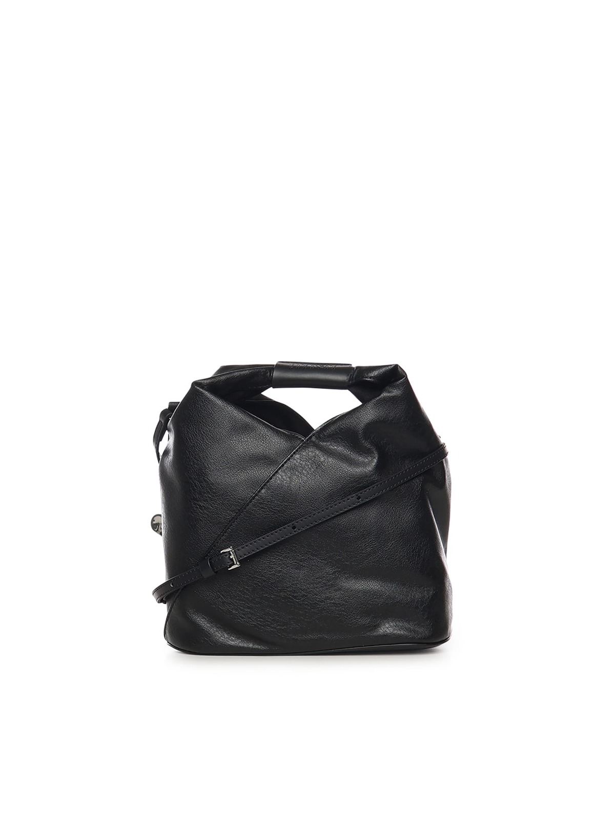 MM6 Maison Margiela Japanese Leather Shoulder Bag - Black - Image 1 of 4