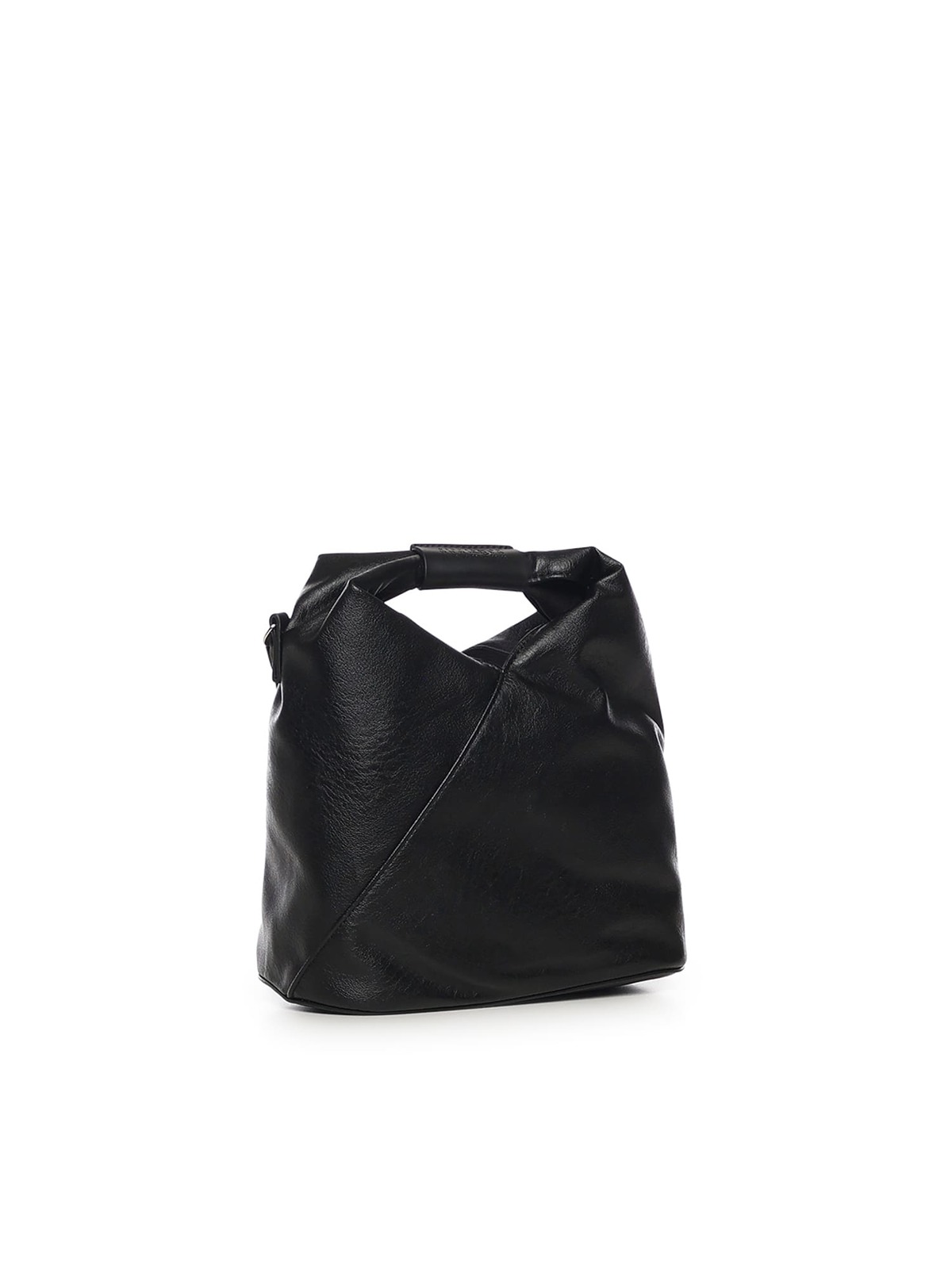 MM6 Maison Margiela Japanese Leather Shoulder Bag - Black - Image 2 of 4