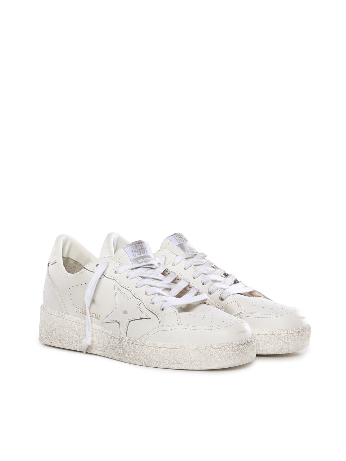 Golden Goose Ball Star Sneakers - White - Image 2 of 4
