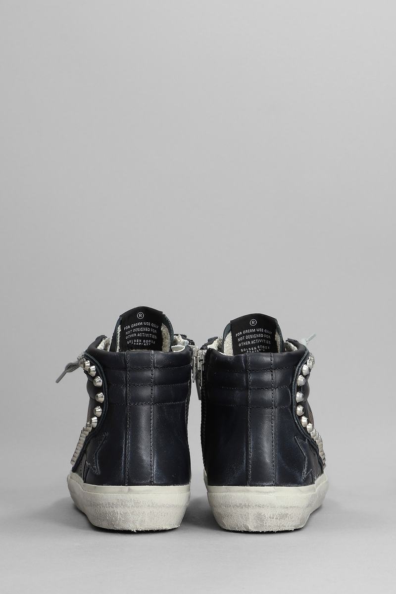 Golden Goose Slide Sneakers - Black