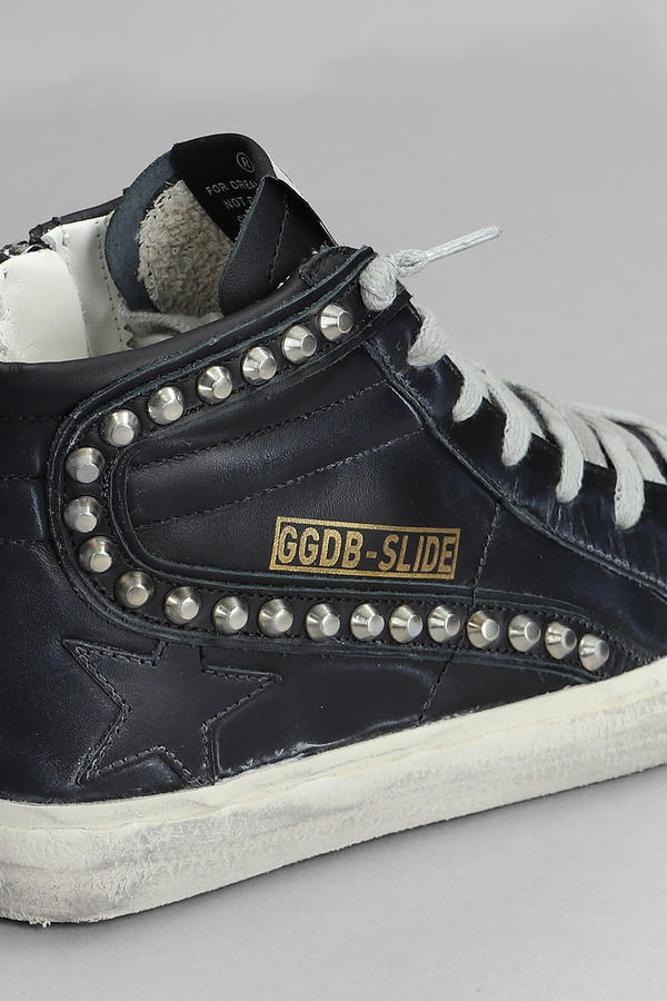 Golden Goose Slide Sneakers - Black