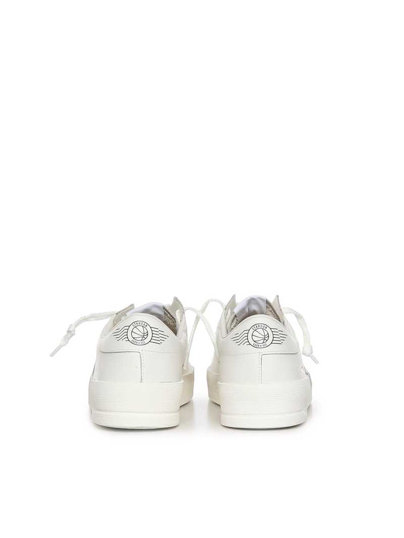 Golden Goose Stardan Leather Sneaker - Optic White