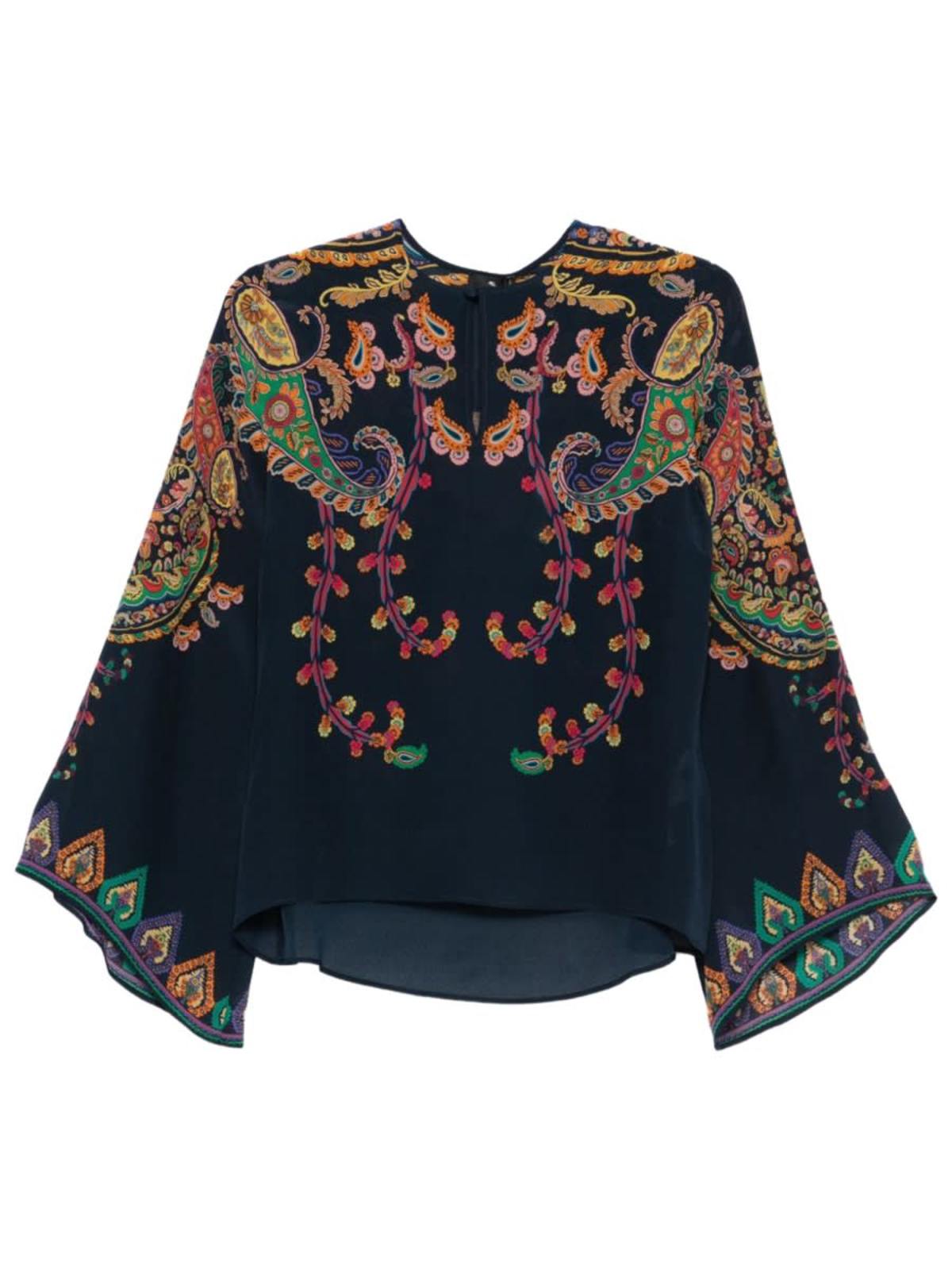Etro Floral Paisley Print Blouse - Multicolour - Image 1 of 2