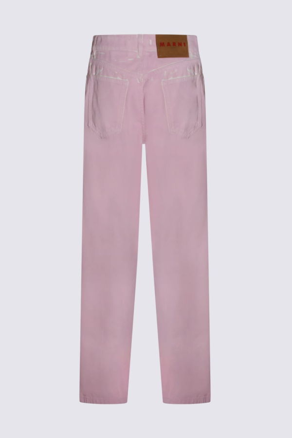 Marni Cotton Jeans - Pink Gummy