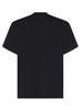 MM6 Maison Margiela Printed Cotton Tee - Black - Thumbnail 3