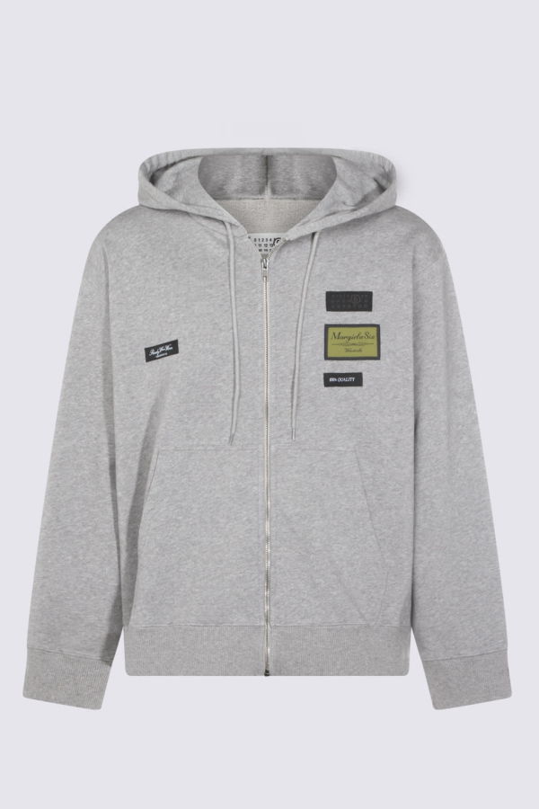 MM6 Maison Margiela Cotton Sweatshirt - Gray