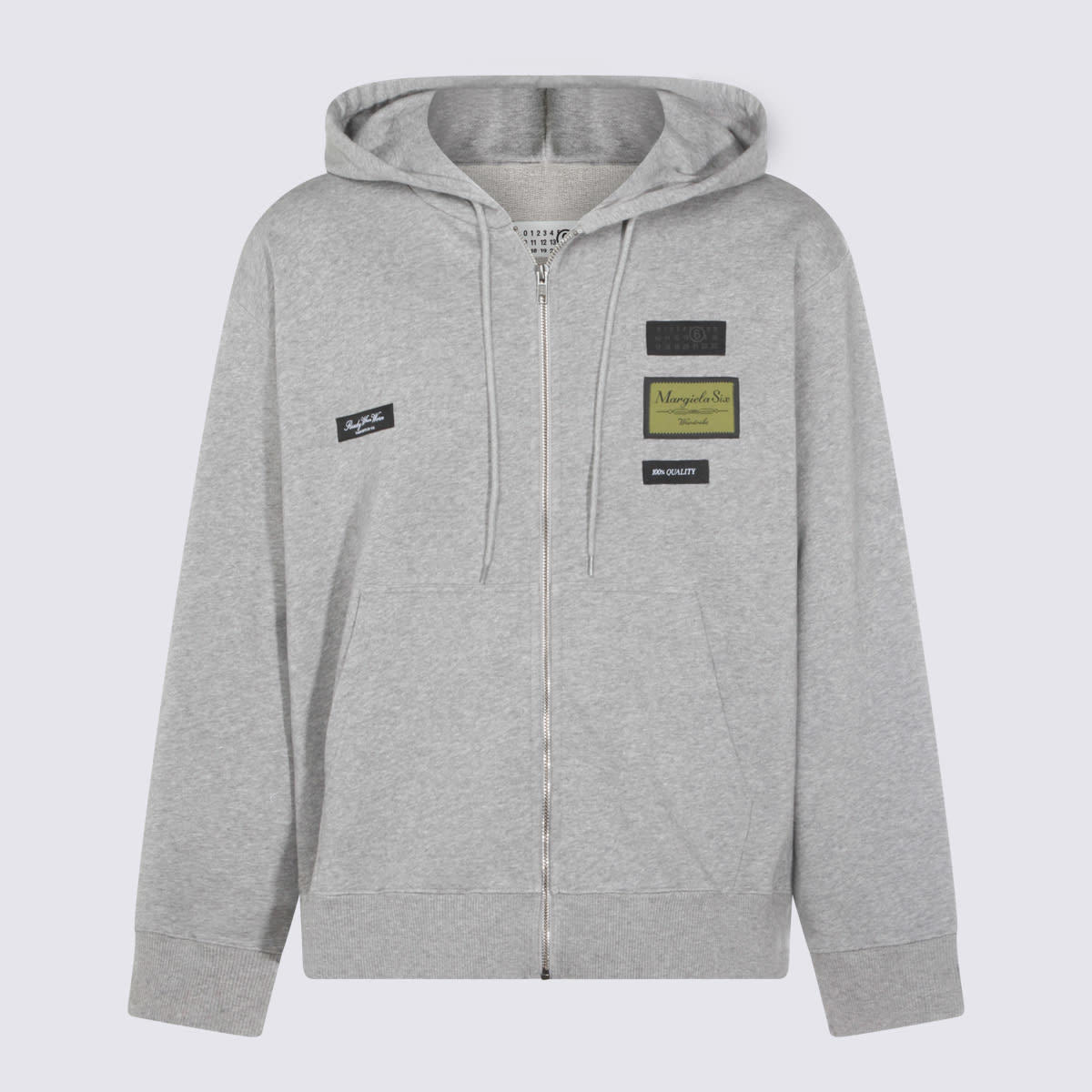 MM6 Maison Margiela Cotton Sweatshirt - Gray - Image 1 of 4