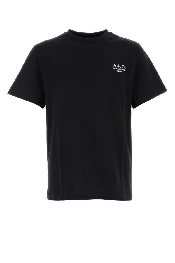 A.P.C. Cotton T-Shirt - Black
