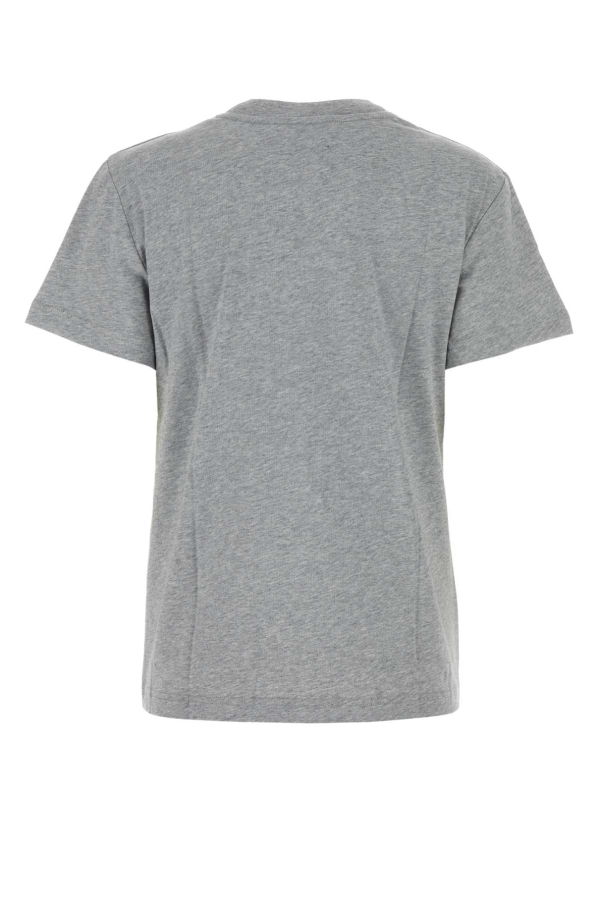 A.P.C. Melange Grey Cotton T-Shirt Tee