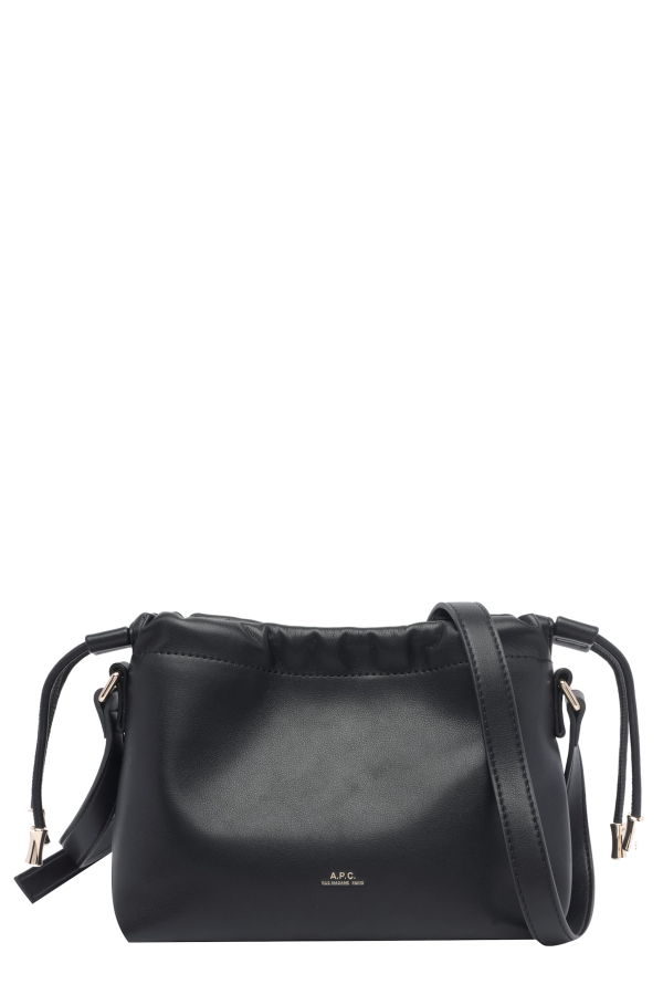 A.P.C. Mini Ninon Shoulder Bag - Black