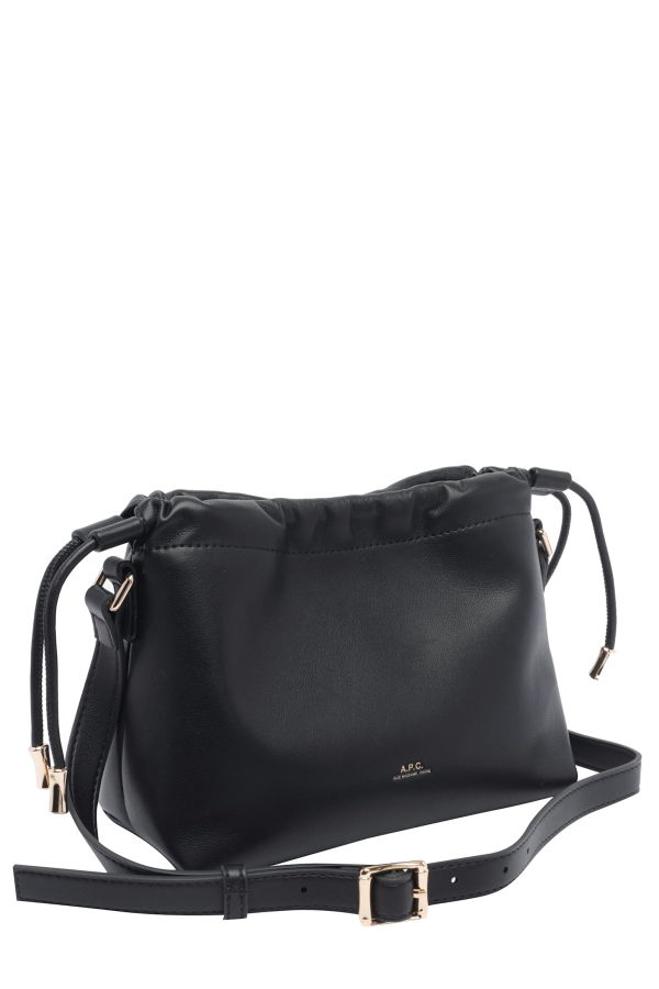 A.P.C. Mini Ninon Shoulder Bag - Black