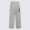 MM6 Maison Margiela Grey Cotton Pants - Gray - Thumbnail 1