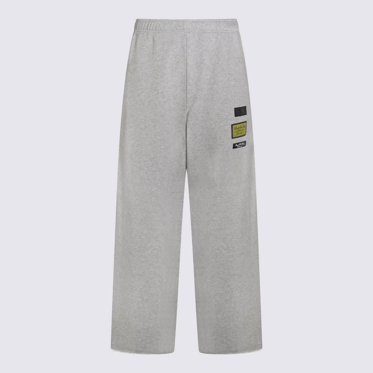MM6 Maison Margiela Grey Cotton Pants - Gray - Image 1 of 4