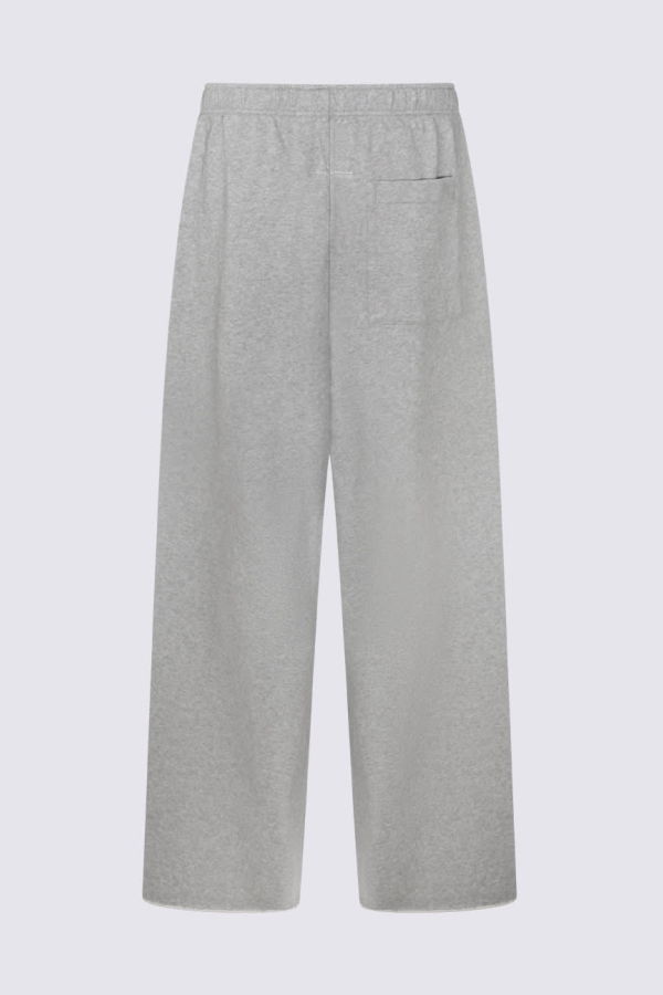 MM6 Maison Margiela Grey Cotton Pants - Gray