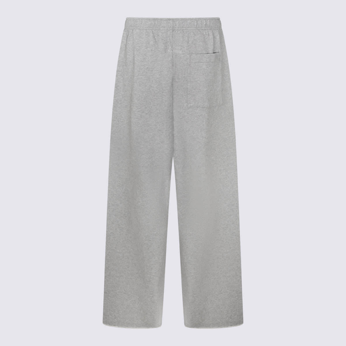 MM6 Maison Margiela Grey Cotton Pants - Gray - Image 2 of 4