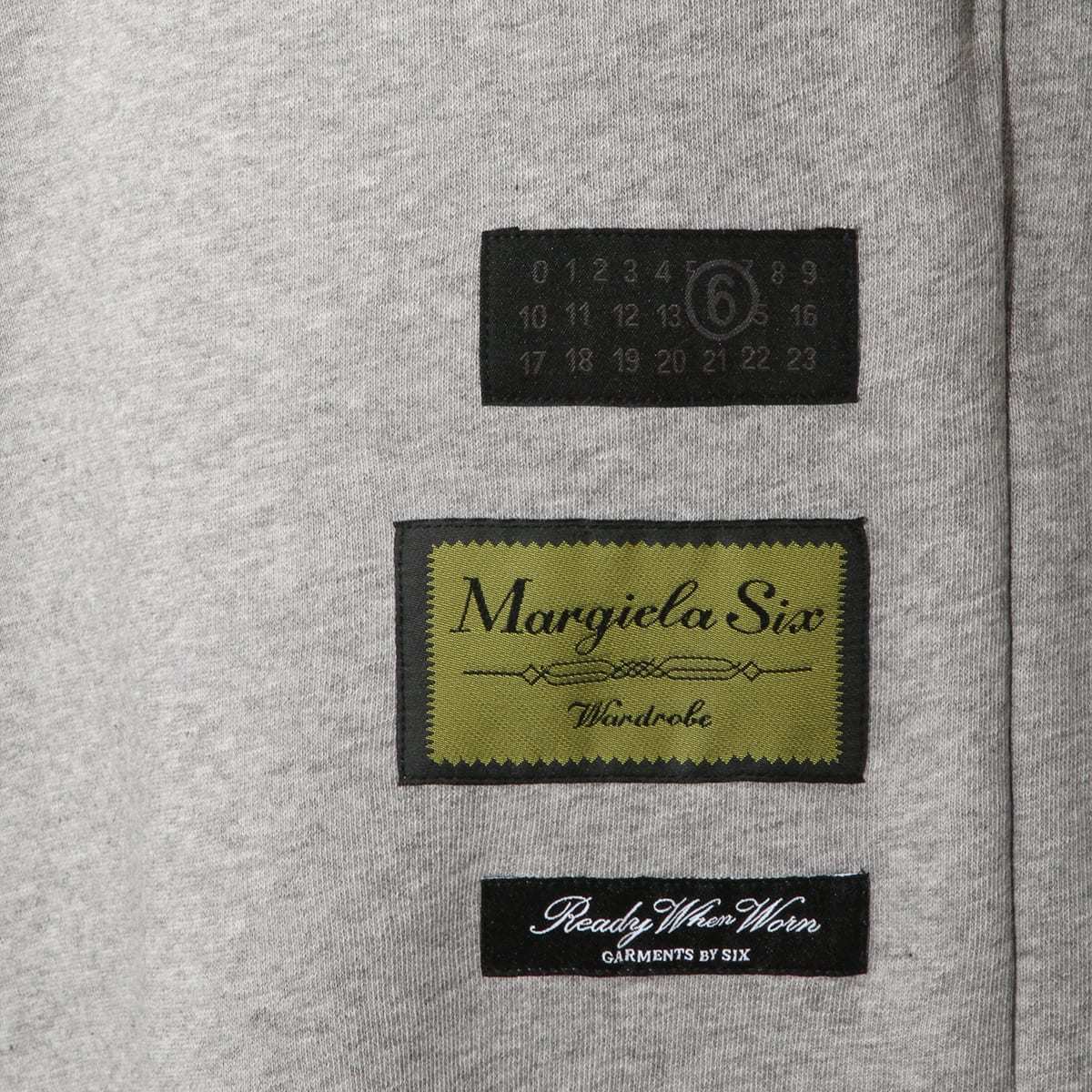MM6 Maison Margiela Grey Cotton Pants - Gray - Image 4 of 4