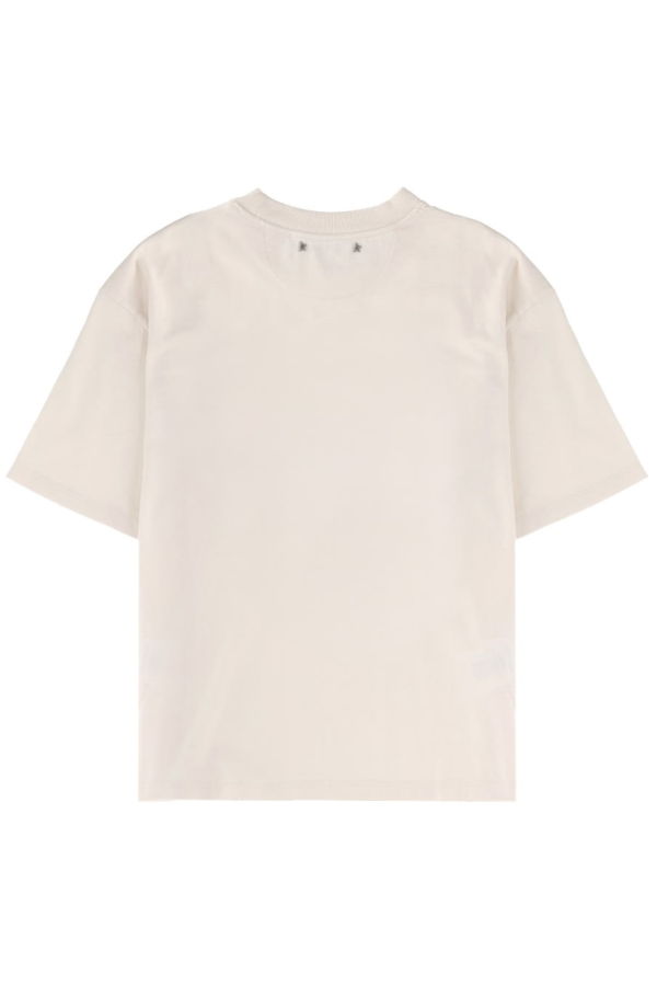 Golden Goose T-shirt With Logo T-Shirt - White