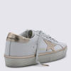 Golden Goose Hi-Star Sneakers - White/Taupe - Thumbnail 3