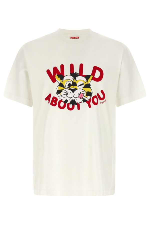 Kenzo Wild Tiger T-Shirt - White