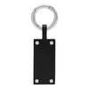 MM6 Maison Margiela Numeric Tag Keyring - Black - Thumbnail 2