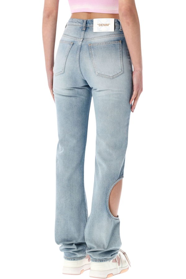 Off-White New Meteor Denim Jeans - Bleach Blue