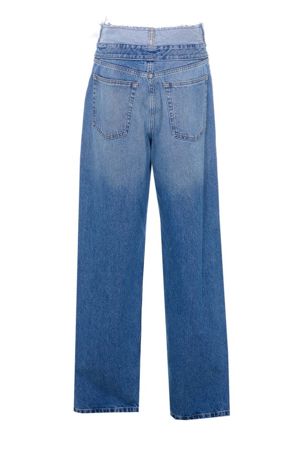 MM6 Maison Margiela Straight Leg Jeans - Blue