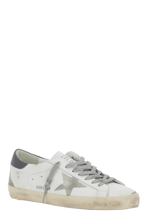 Golden Goose Superstar Vintage Low Top Sneakers - White