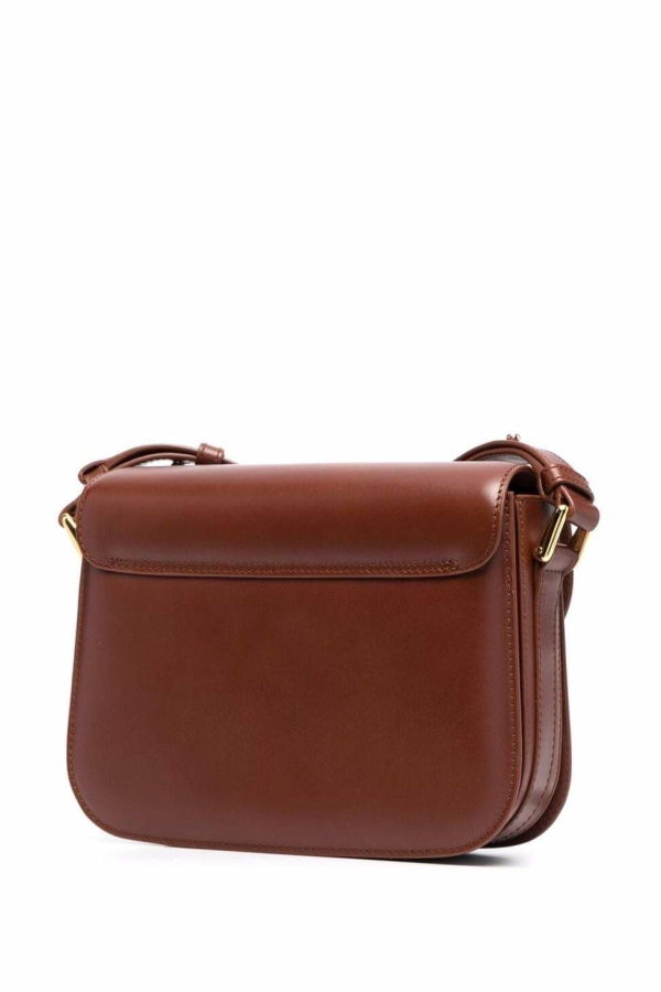 A.P.C. Grance Small Crossbody Bag - Brown