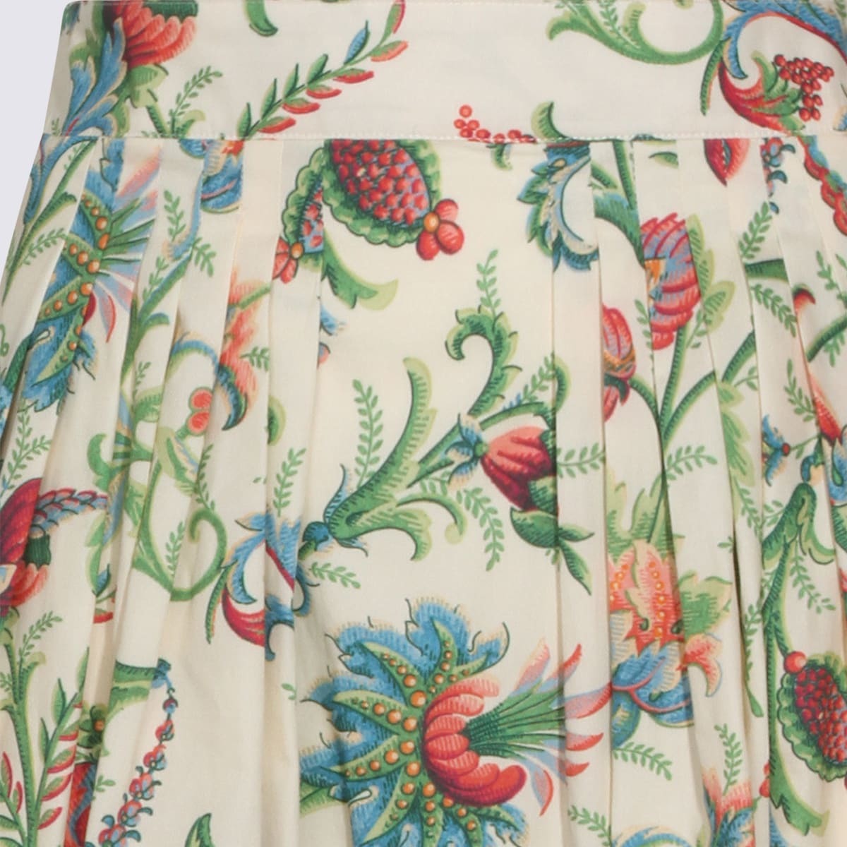 Etro Multicolor Cotton Skirt - Image 3 of 3