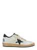 Golden Goose Ballstar Low Top Sneakers - Black and White - Thumbnail 1