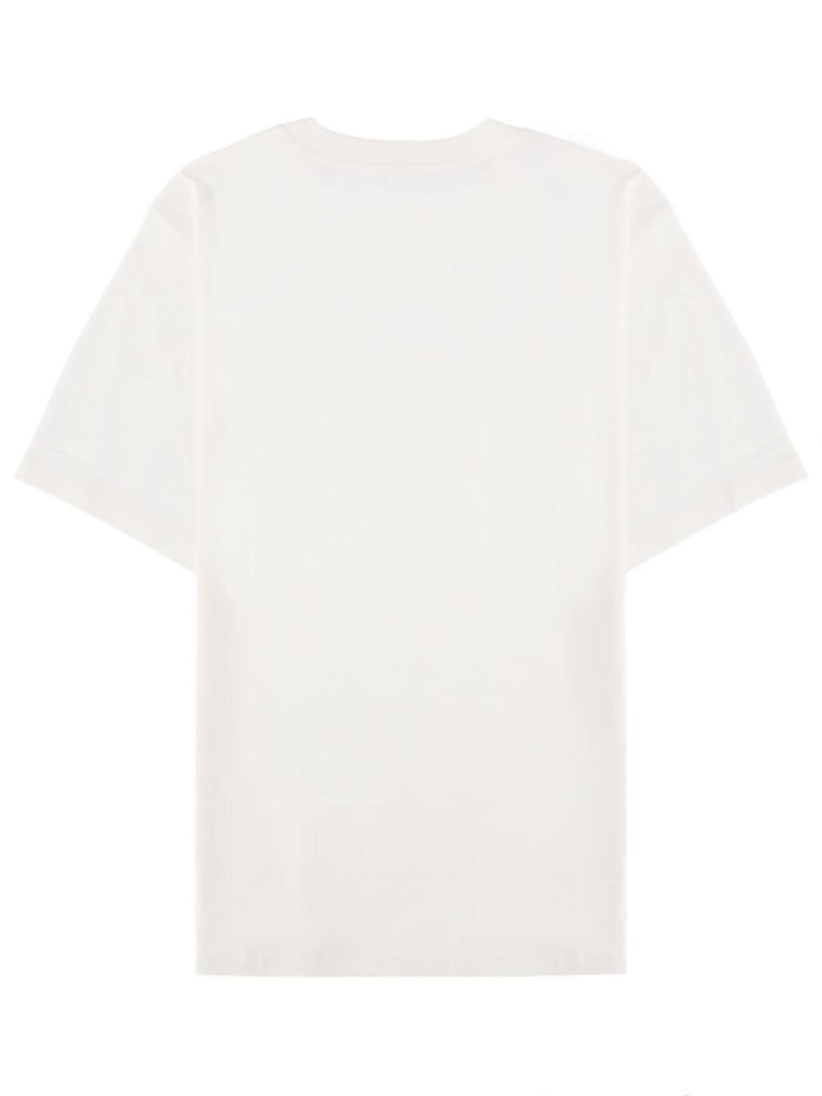 MM6 Maison Margiela T-Shirt With External Labels T-Shirt - White - Image 2 of 2