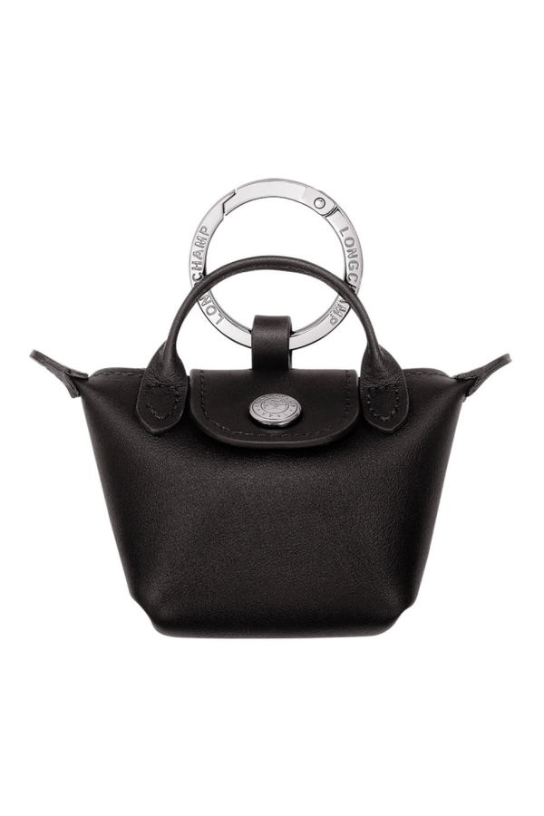 Longchamp Le Pliage Xtra Keyring - Black