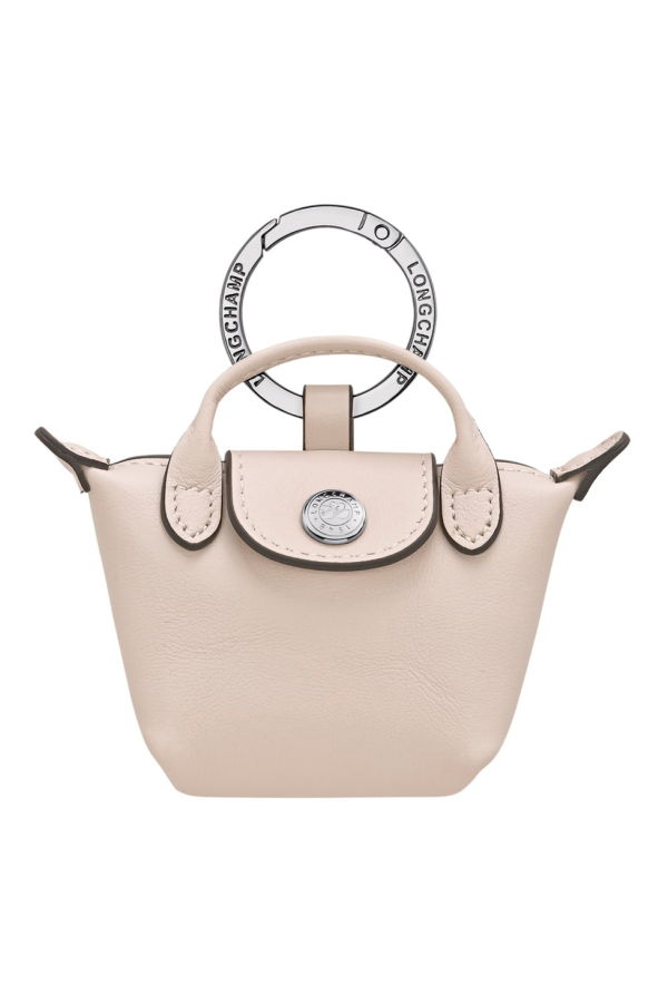 Longchamp Le Pliage Xtra Porte-clés Keychain - White