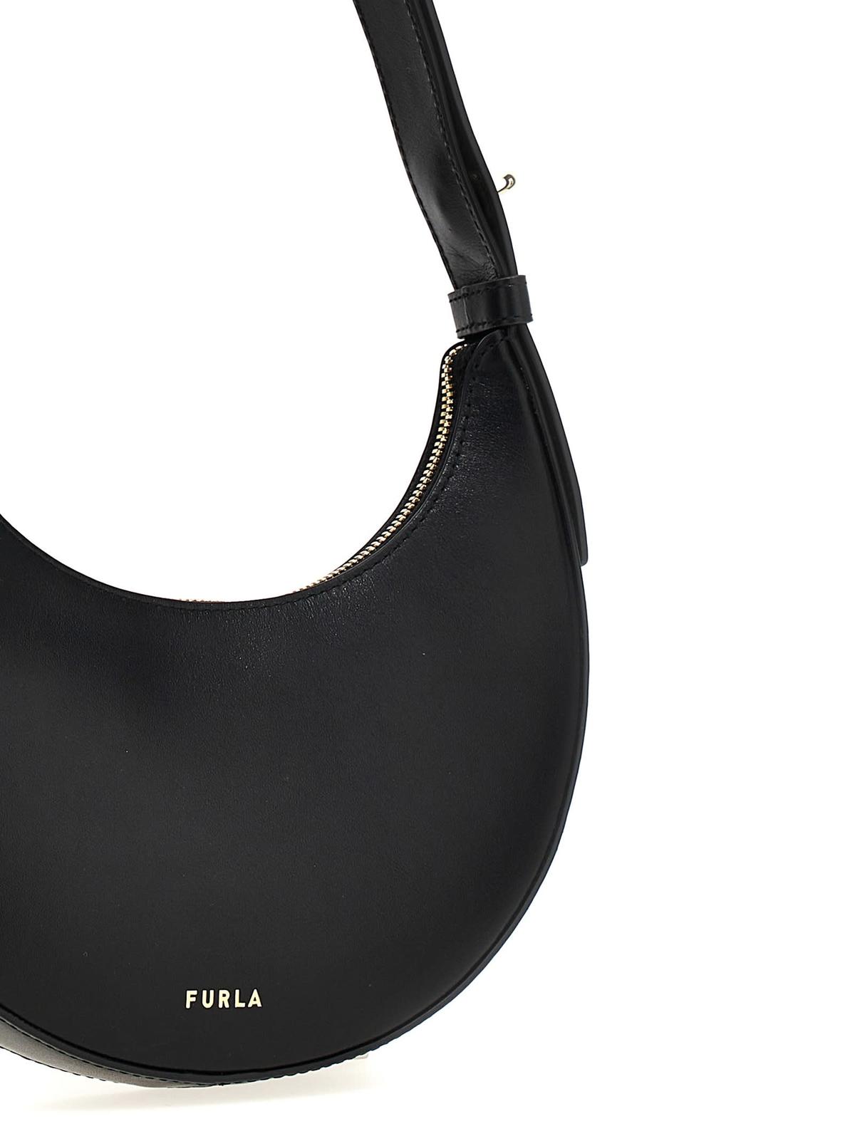 Furla Delizia Mini Shoulder Bag - Black - Image 3 of 4