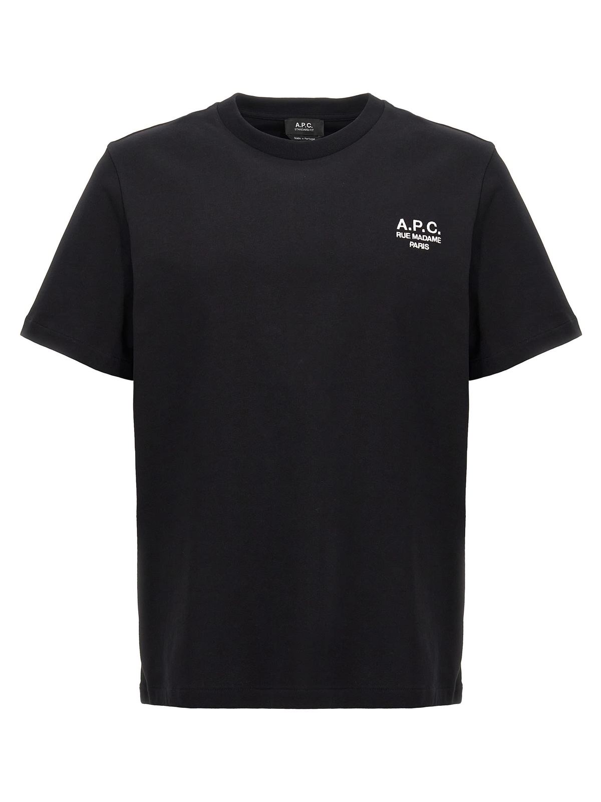 A.P.C. Standard Rue Madame T-Shirt - Black - Image 1 of 4