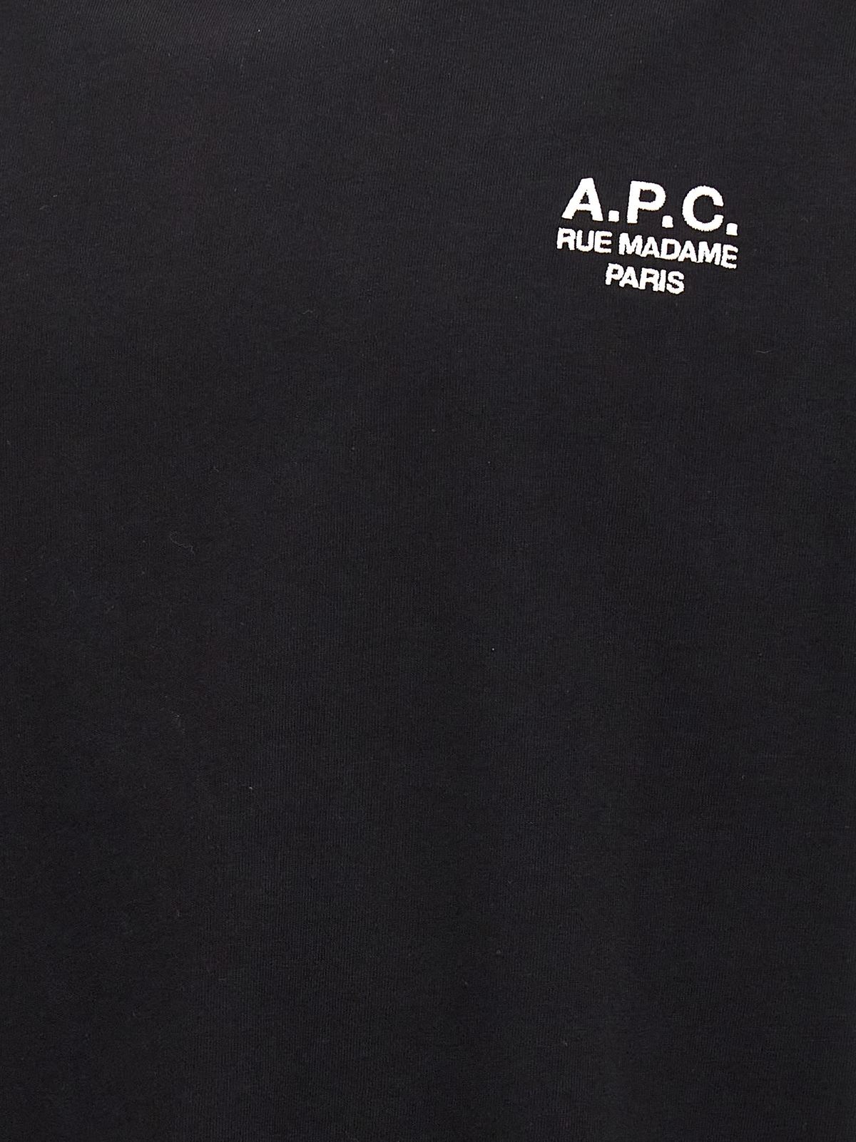 A.P.C. Standard Rue Madame T-Shirt - Black - Image 4 of 4