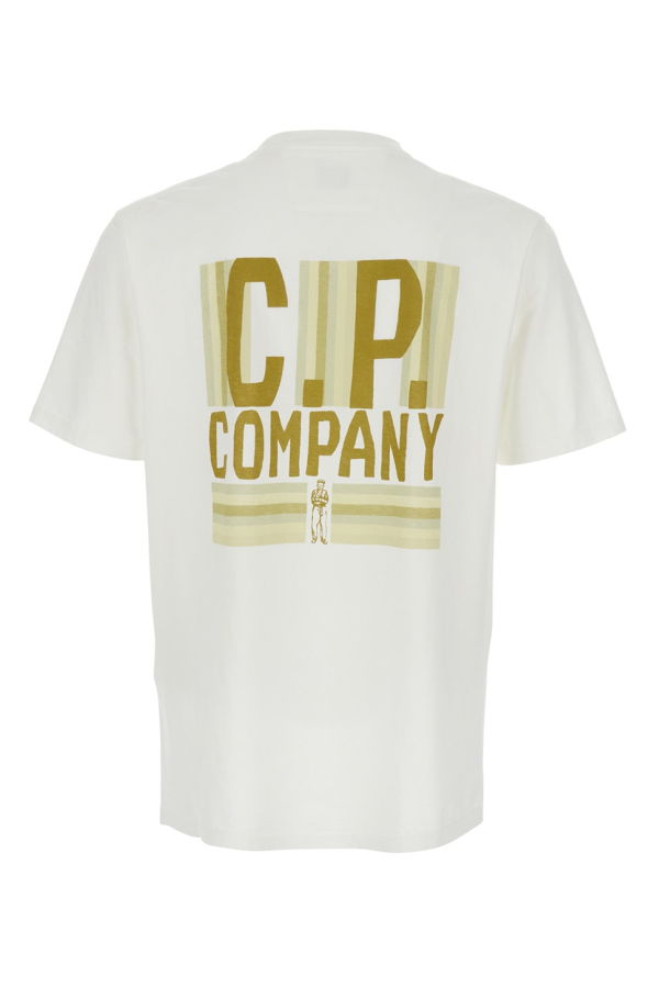 C.P. Company Crewneck Logo T-Shirt - White