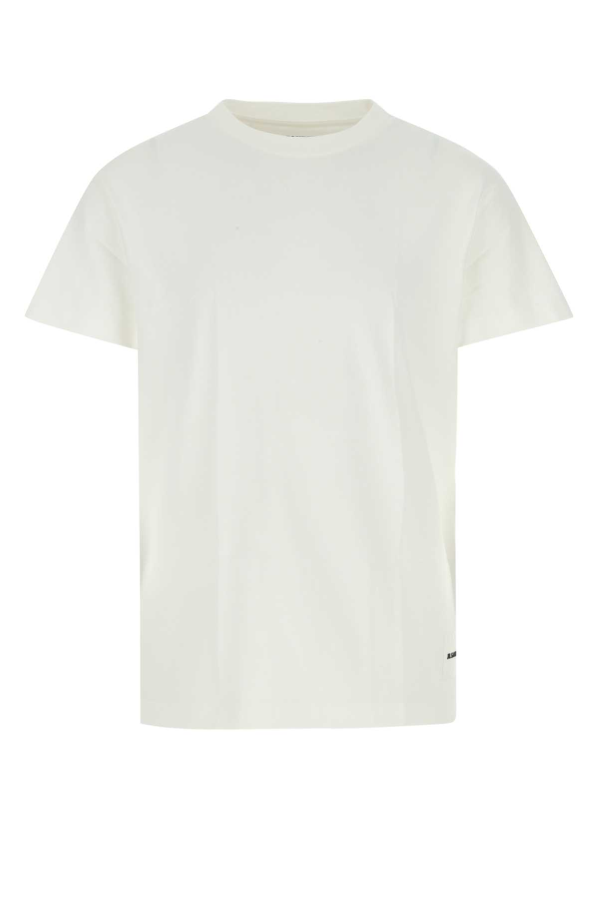 Jil Sander Cotton T-Shirt Set Tee - White