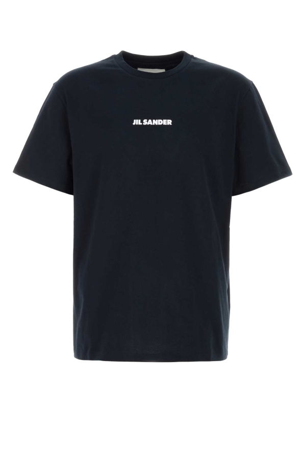 Jil Sander Midnight Blue Cotton Tee