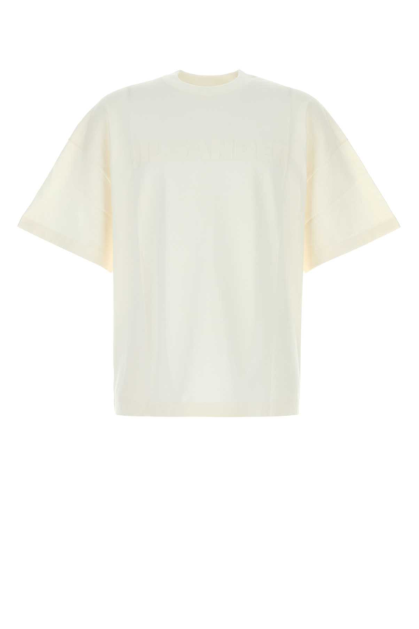 Jil Sander Cotton T-Shirt - Porcelain