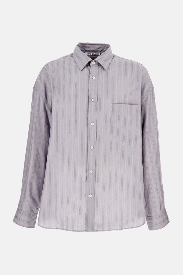 Acne Studios Striped Shirt - Gray