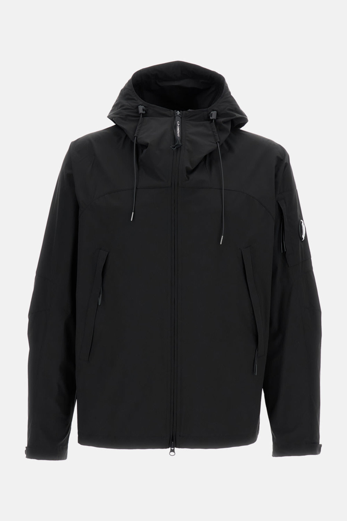 C.P. Company Pro-tek Hooded Lens Jacket - Black - Image 1 of 3