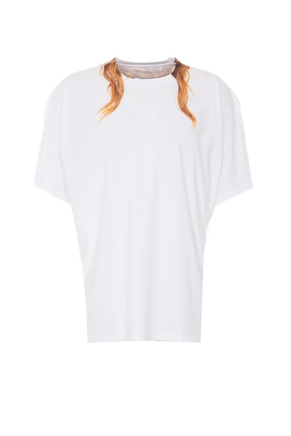 MM6 Maison Margiela Hair 97 T-Shirt - White