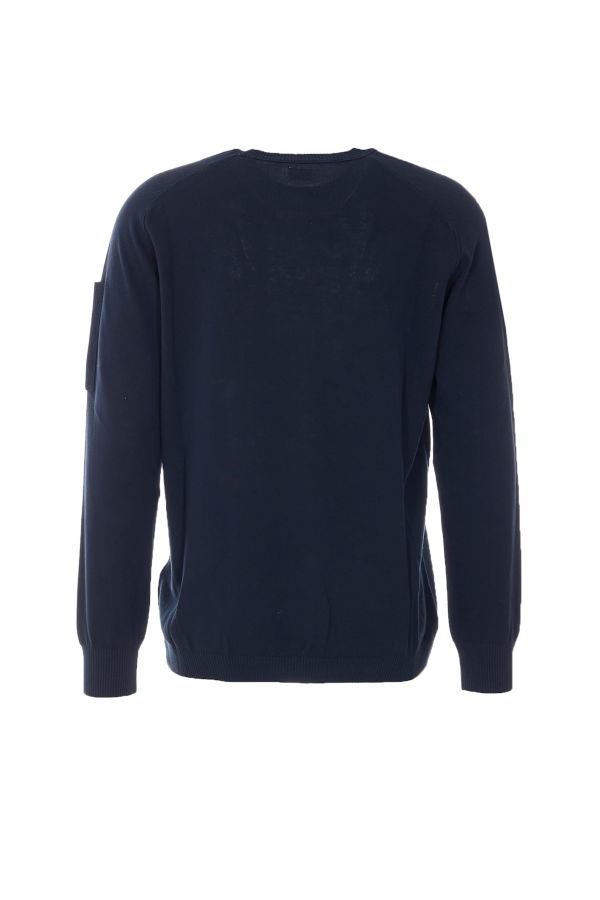 C.P. Company Logo Sweater - Blue