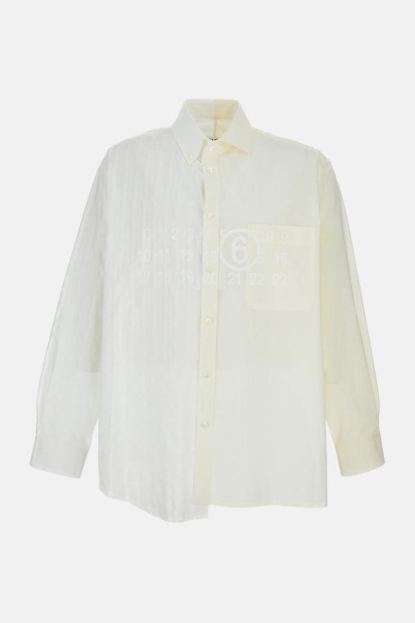 MM6 Maison Margiela Numeric Signature Shirt - White