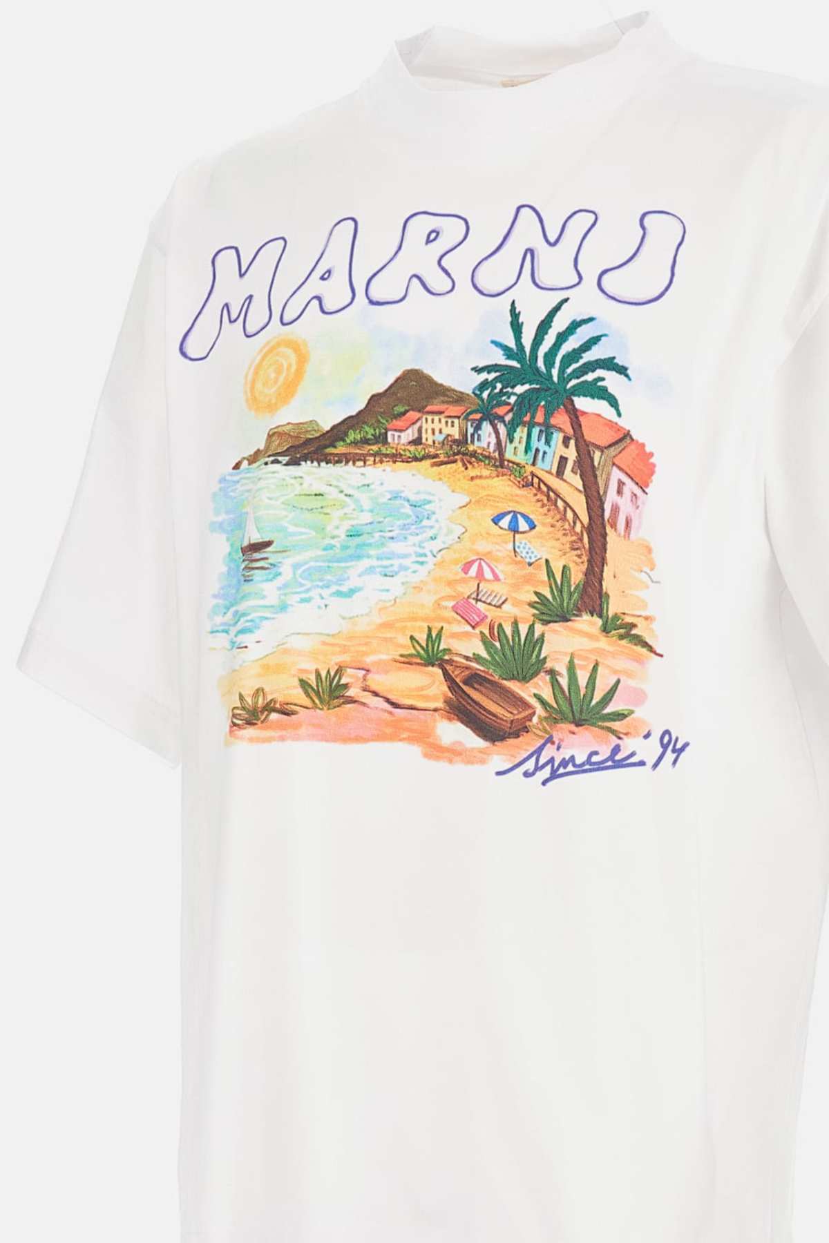Marni Printed T-Shirt - White - Image 3 of 3