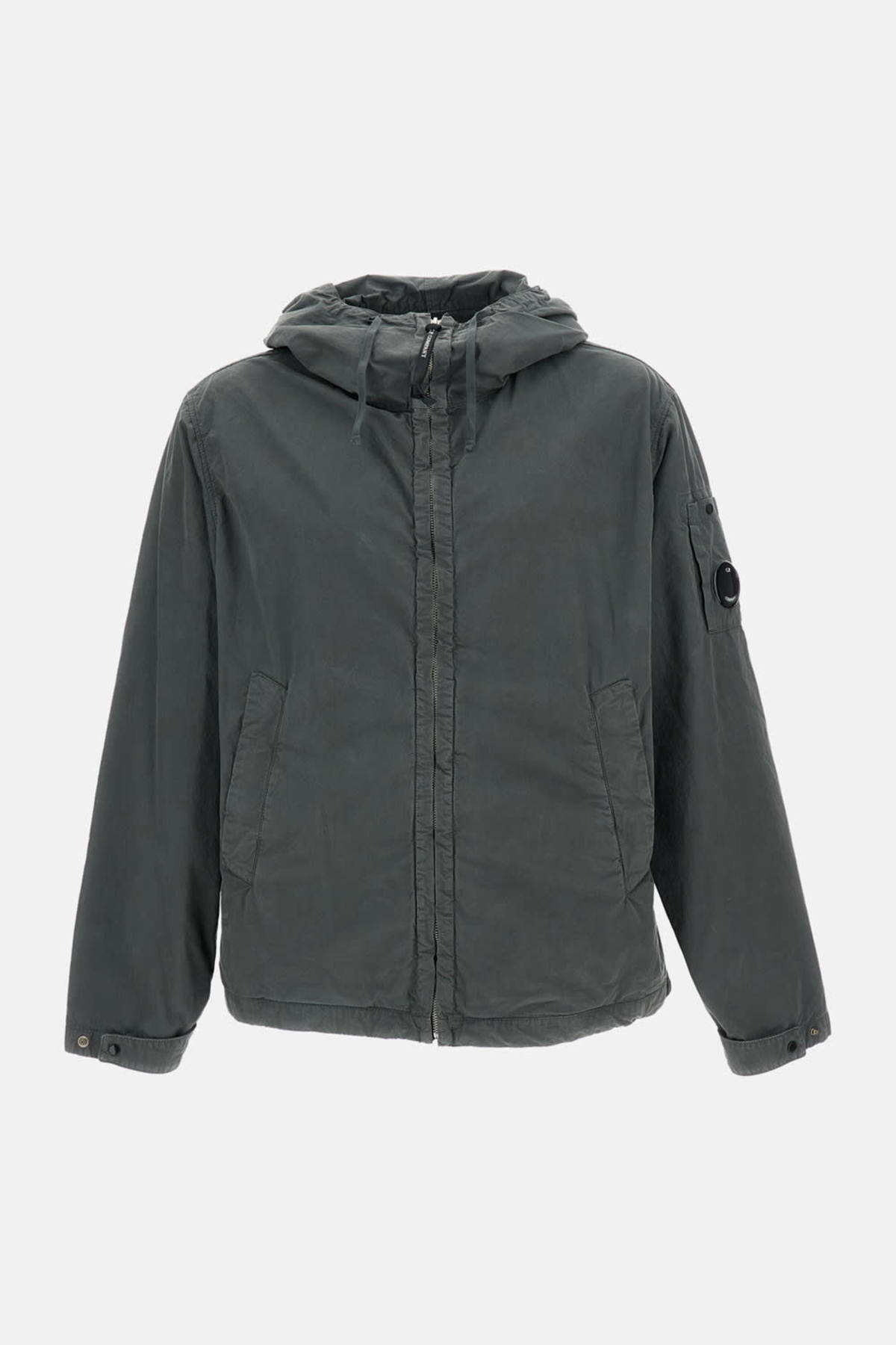 C.P. Company Micro-Reps Hooded Lens Jacket - Gray - Image 1 of 3